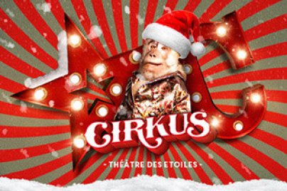 Cirkus fête Noël au club Les Étoiles