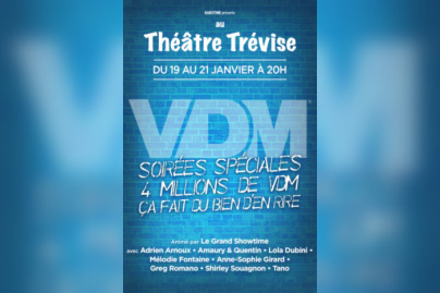VDM fête ses 4 millions d'anecdotes au théâtre Trévise