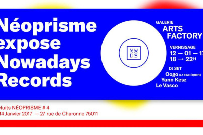 Néoprisme expose Nowadays Records à la galerie Arts Factory