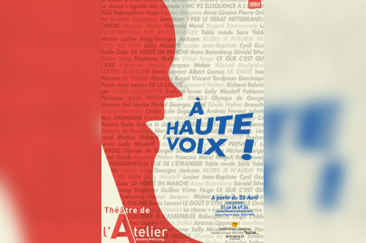 À haute voix au théâtre de l'Atelier : la citoyenneté prend la parole !