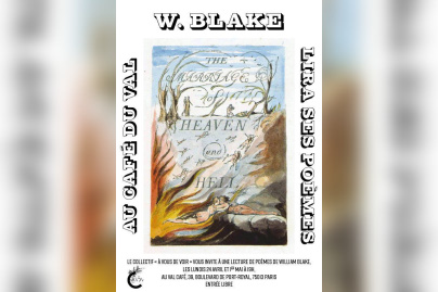 Lecture de William Blake et couscous offert au Val Café