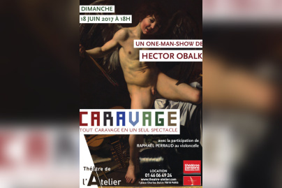 Tout Caravage en un seul spectacle au théâtre de l'Atelier