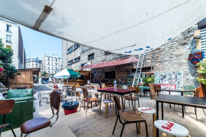 Inauguration de la cabane Lapin Blanc au 88 Ménilmontant