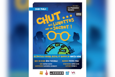 Chut... Mes lunettes ont un secret, spectacle pour enfants à la Pépinière