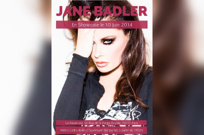 Jane Badler en concert à Paris le 10 Juin
