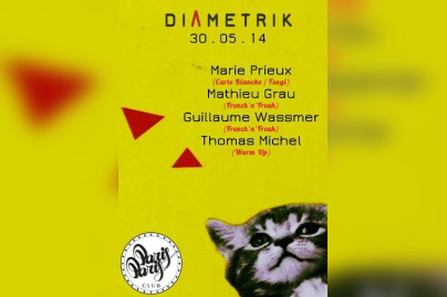 DIAMETRIK : MARIE PRIEUX, MATHIEU GRAU, GUILLAUME WASSMER, THOMAS MICHEL @ ParisParis Club