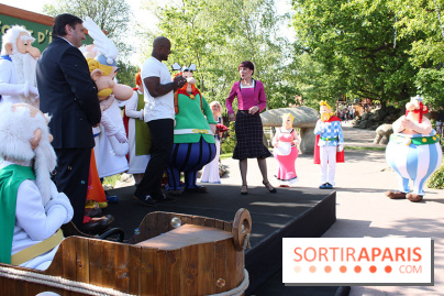 Inauguration officielle de la Forêt d'Idefix avec Teddy Riner