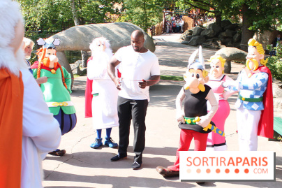 Inauguration officielle de la Forêt d'Idefix avec Teddy Riner