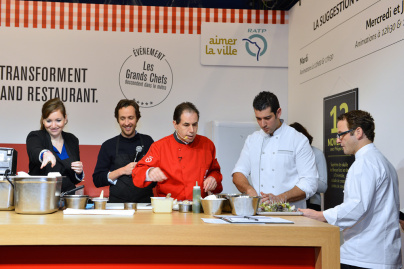 Les grands chefs descendent dans le métro
