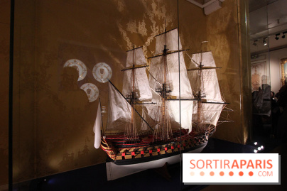 La Chine à Versailles : maquette du navire "le Comte de Provence"