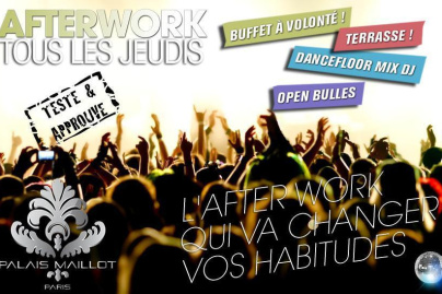 AFTERWORK AU PALAIS MAILLOT (AVEC TERRASSE)