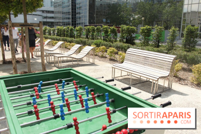 Parc Citroën : baby foot