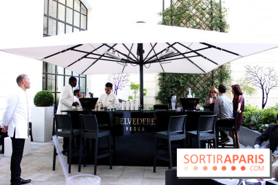 La terrasse d'été du Shangri-La Paris by Belvedere