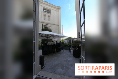La terrasse d'été du Shangri-La Paris by Belvedere