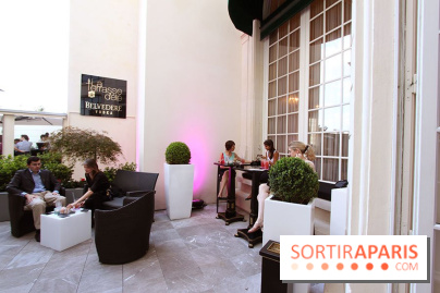 La terrasse d'été du Shangri-La Paris by Belvedere
