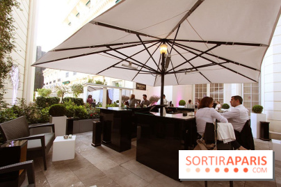 La terrasse d'été du Shangri-La Paris by Belvedere