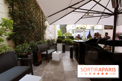 La terrasse d'été du Shangri-La Paris by Belvedere