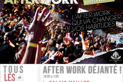 AFTERWORK AU PALAIS MAILLOT (AVEC TERRASSE)