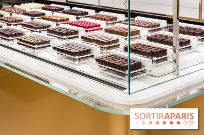 Marcolini Saint-Honoré à Paris, boutique de chocolats