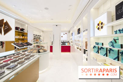 Marcolini Saint-Honoré à Paris, boutique de chocolats