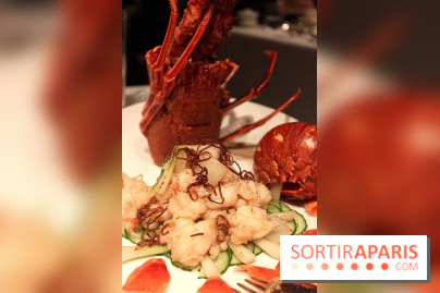 Langouste, cebettes et oignons du Chef Ip
