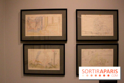 Expo des dessins du Studio Ghibli au Musée Artt Ludique