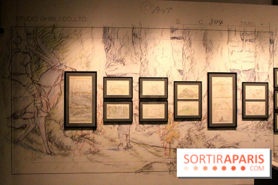 Expo des dessins du Studio Ghibli au Musée Artt Ludique