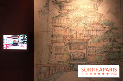 Expo des dessins du Studio Ghibli au Musée Artt Ludique