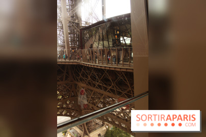 Le premier étage de la Tour Eiffel rénové