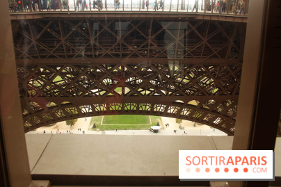Le premier étage de la Tour Eiffel rénové