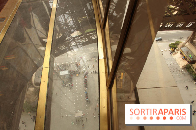 Le premier étage de la Tour Eiffel rénové