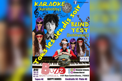 Quiz musical (blind-test) & Karaoké GRATUIT au BUZZ Montorgueil