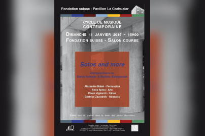 Cycle de musique contemporaine - Solos and More