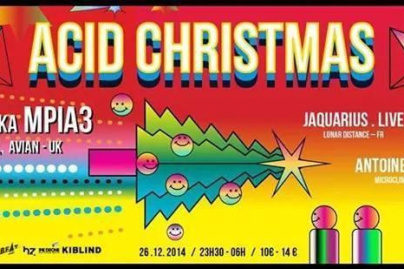 ACID CHRISTMAS w/ TRUSS aka MPIA3 + JAQUARIUS (LIVE) + IMP & ANTOINE CALVINO