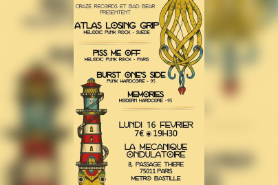 Atlas Losing Grip + Piss Me Off + BOS + Memories