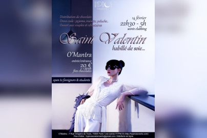 Valentin(e) party 2015 Habillé de soie ...