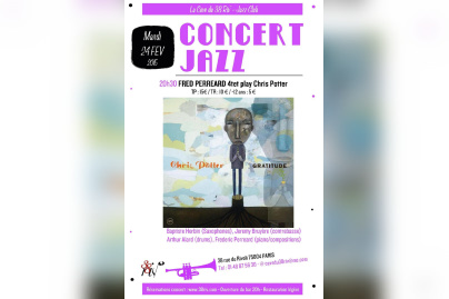 Fred Perreard 4tet play Chris Potter