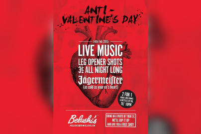  Anti-Valentines Day Party @ Belushi's