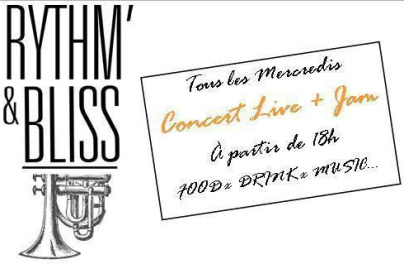 CONCERT LIVE + JAM SESSION au RYTHM N' BLISS / ENTREE GRATUITE