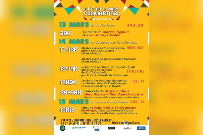 /// CLAM FESTIVAL # 6  /// Aux couleurs de l'Afrique de l'Ouest