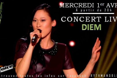 CONCERT LIVE DIEM + JAM SESSION au RYTHM N' BLISS / ENTREE GRATUITE
