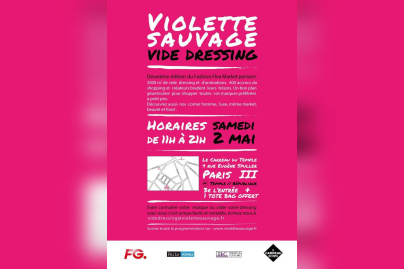 Fashion Flea market Violette Sauvage