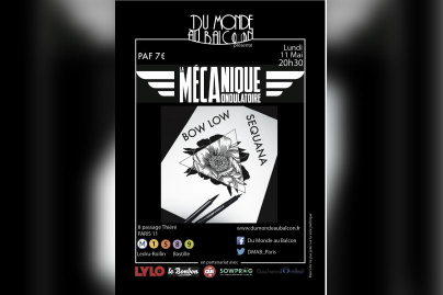 Concert Pop-Rock le 11 mai à la Mécanique Ondulatoire