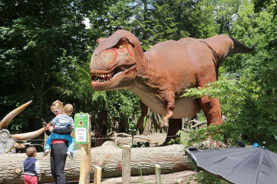 Les Dinosaures investissent le Zoo de Thoiry
