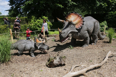 Les Dinosaures investissent le Zoo de Thoiry