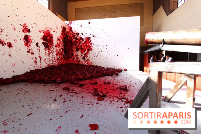 Shooting into the Corner  d'Anish Kapoor au Château de Versailles