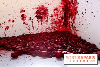 Shooting into the Corner  d'Anish Kapoor au Château de Versailles