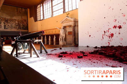 Shooting into the Corner  d'Anish Kapoor au Château de Versailles