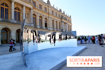 C-Curve d'Anish Kapoor au Château de Versailles