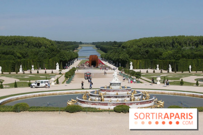 Dirty Corner d'Anish Kapoor au Château de Versailles